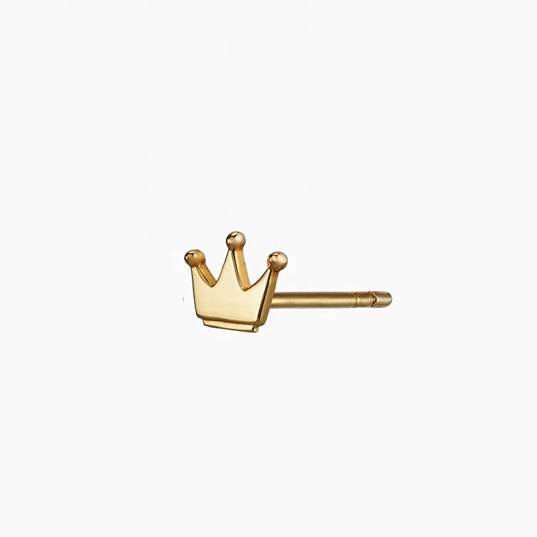 Bluebell Stud Earring in Gold - Image 2