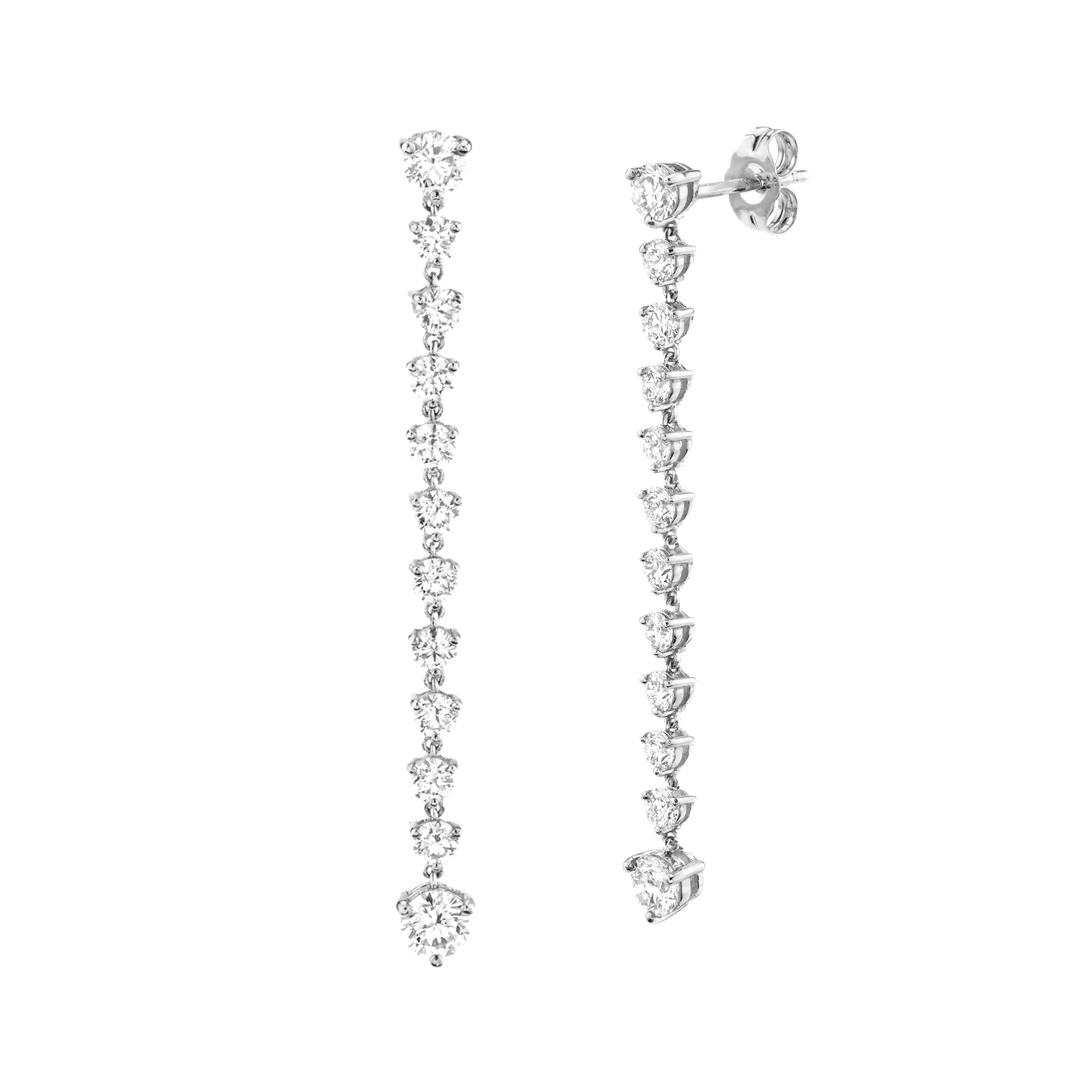 Candice Stud Earring in Silver - Image 3
