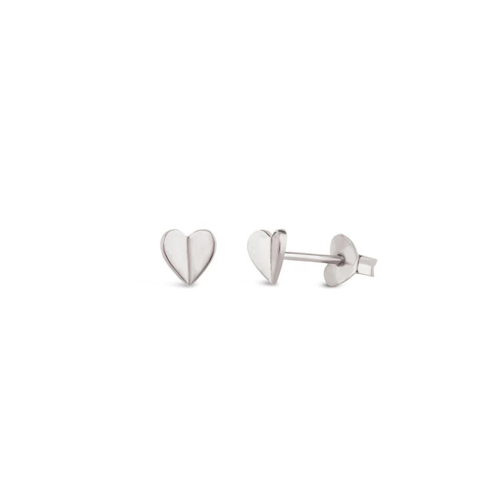 Cleo Stud Earring in Silver - Image 4