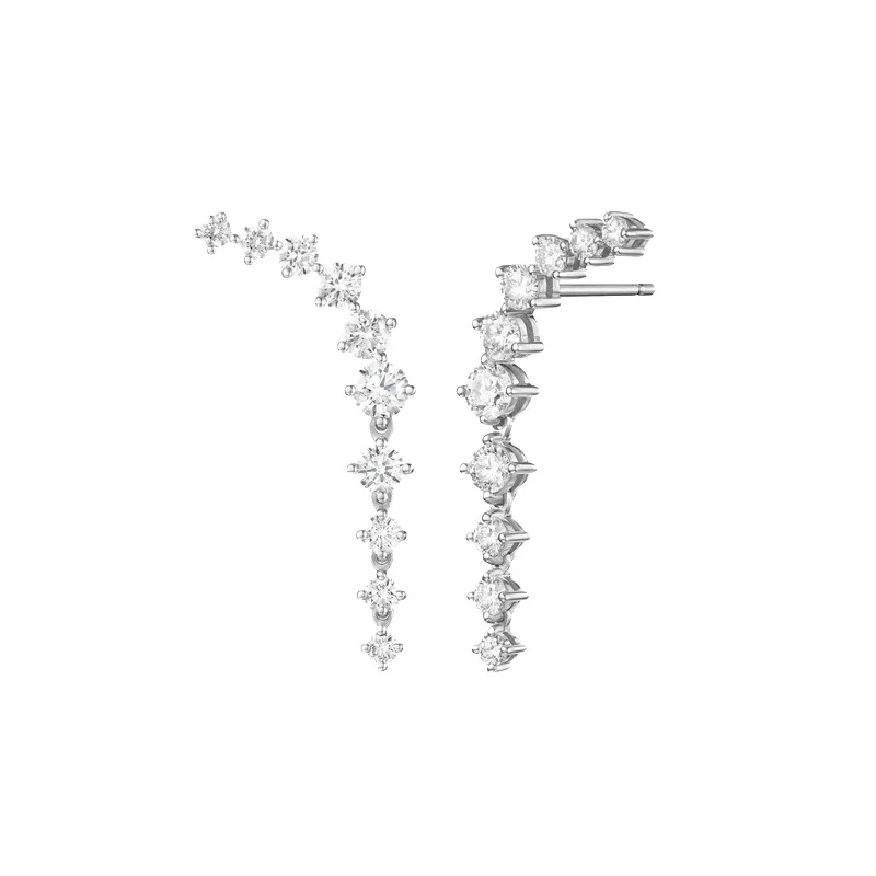 Eloise Stud Earrings in Silver - Image 3