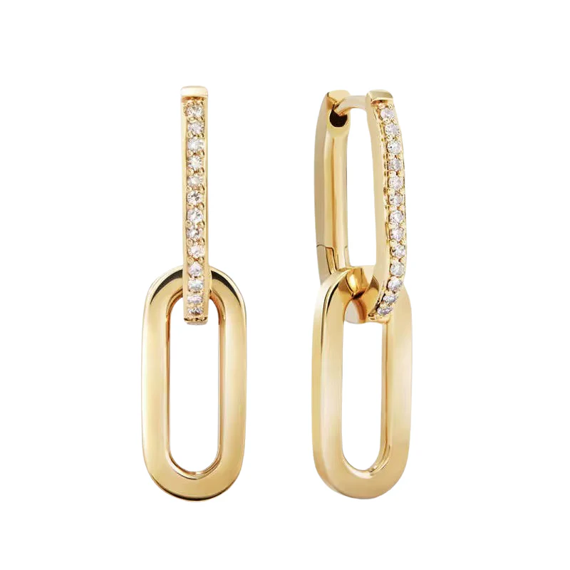 Fifi Huggie in Gold - Image 3