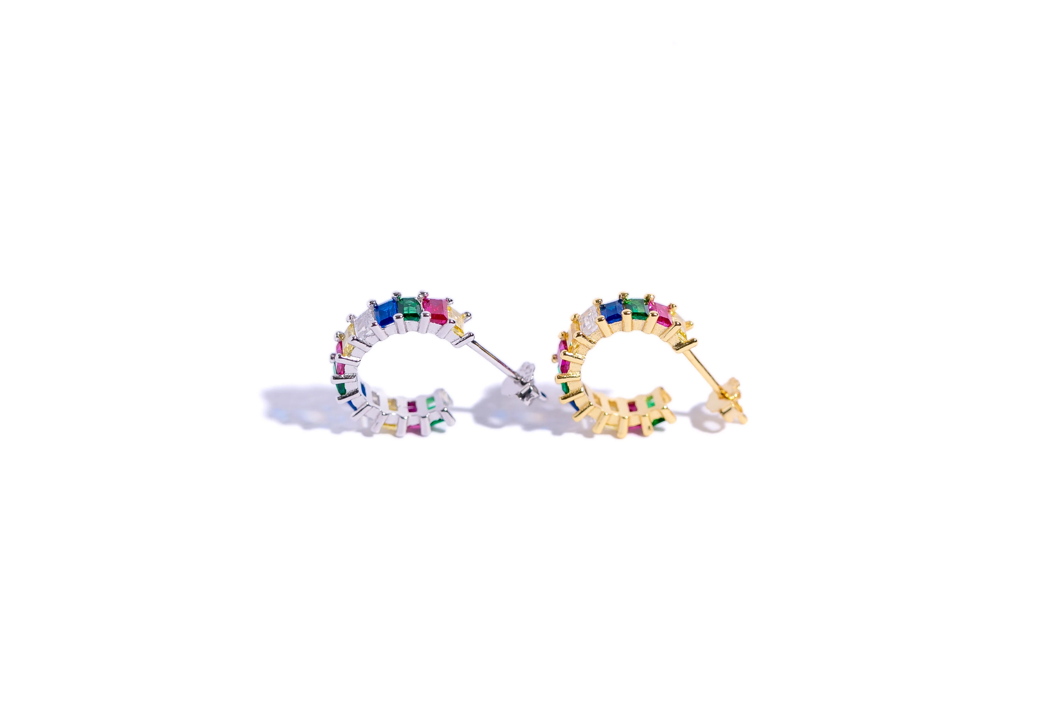 Freya Hoop Earring in Gold - Image 2