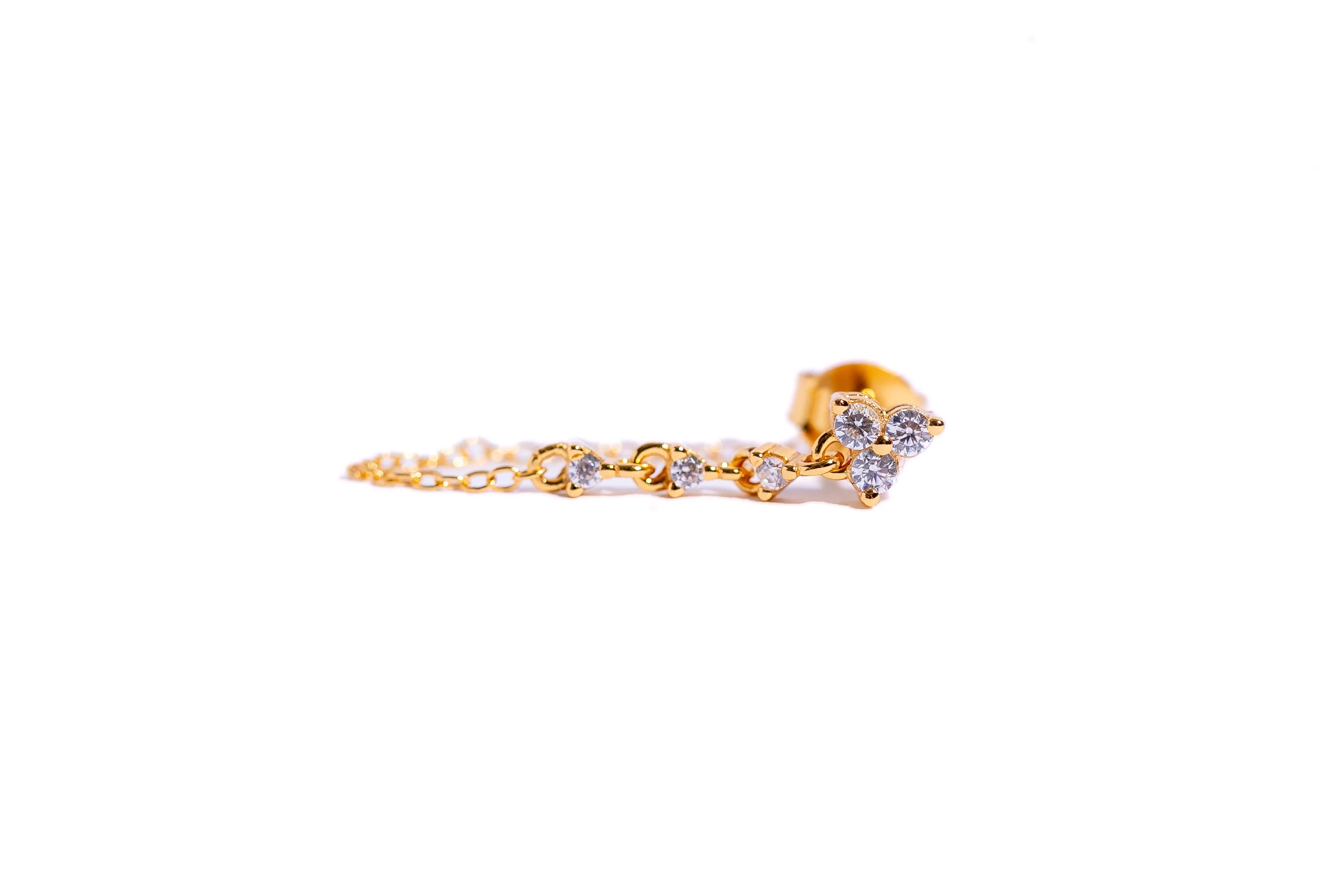 Kelsey Stud Earring in Silver - Image 3
