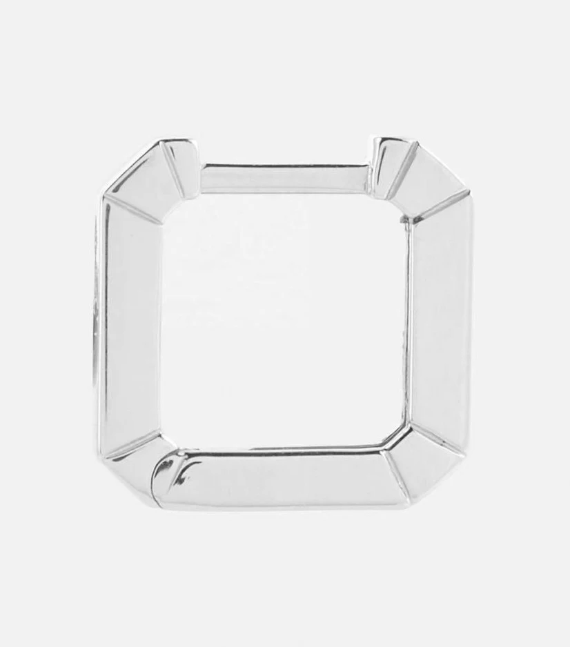 Lianna Huggie in Silver - Image 2