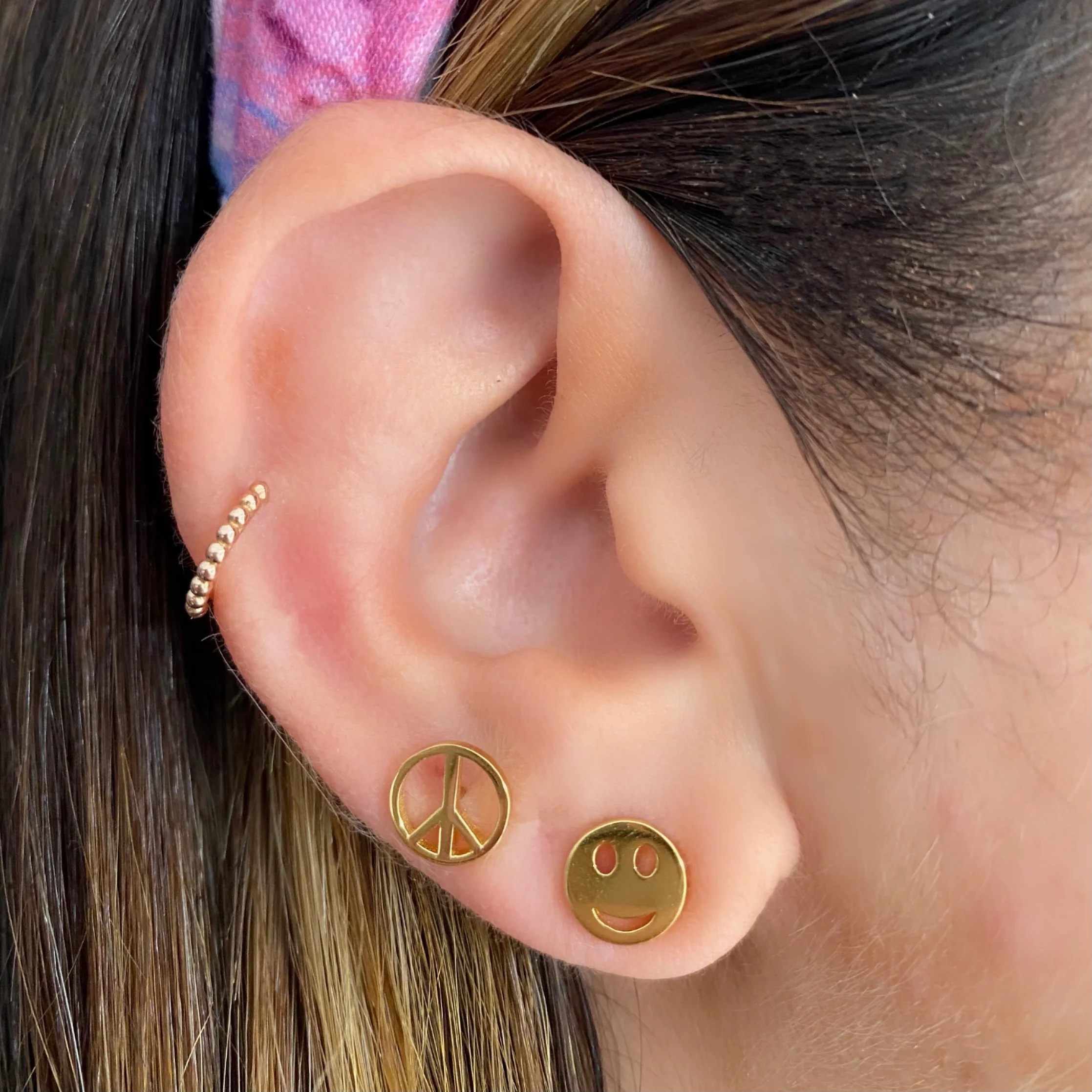 Liora Stud Earring in Gold - Image 2