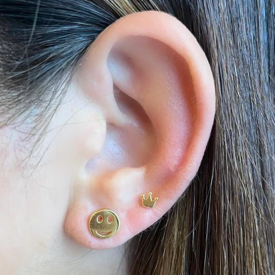 Liora Stud Earring in Gold - Image 5