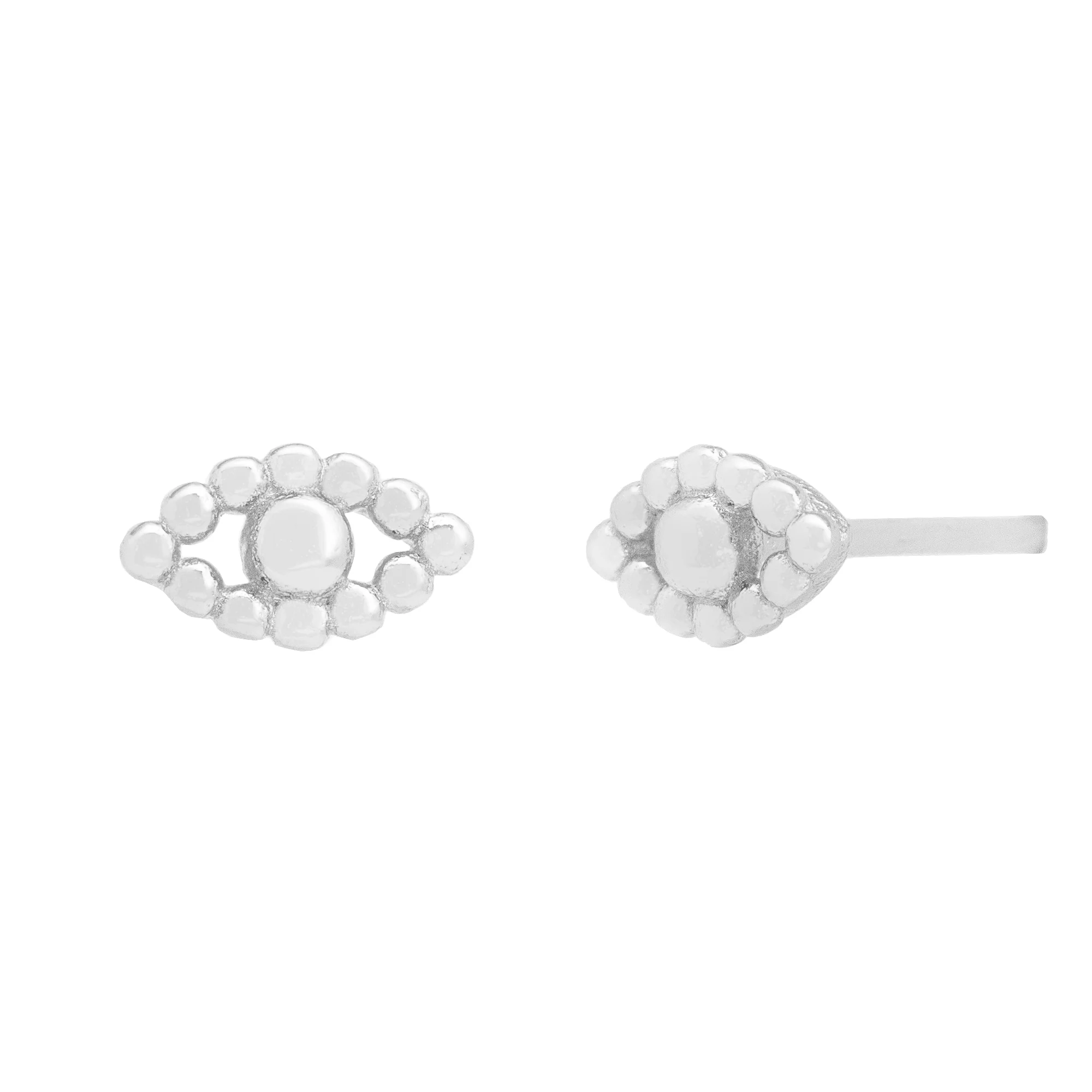 Piper Stud Earring in Silver - Image 3