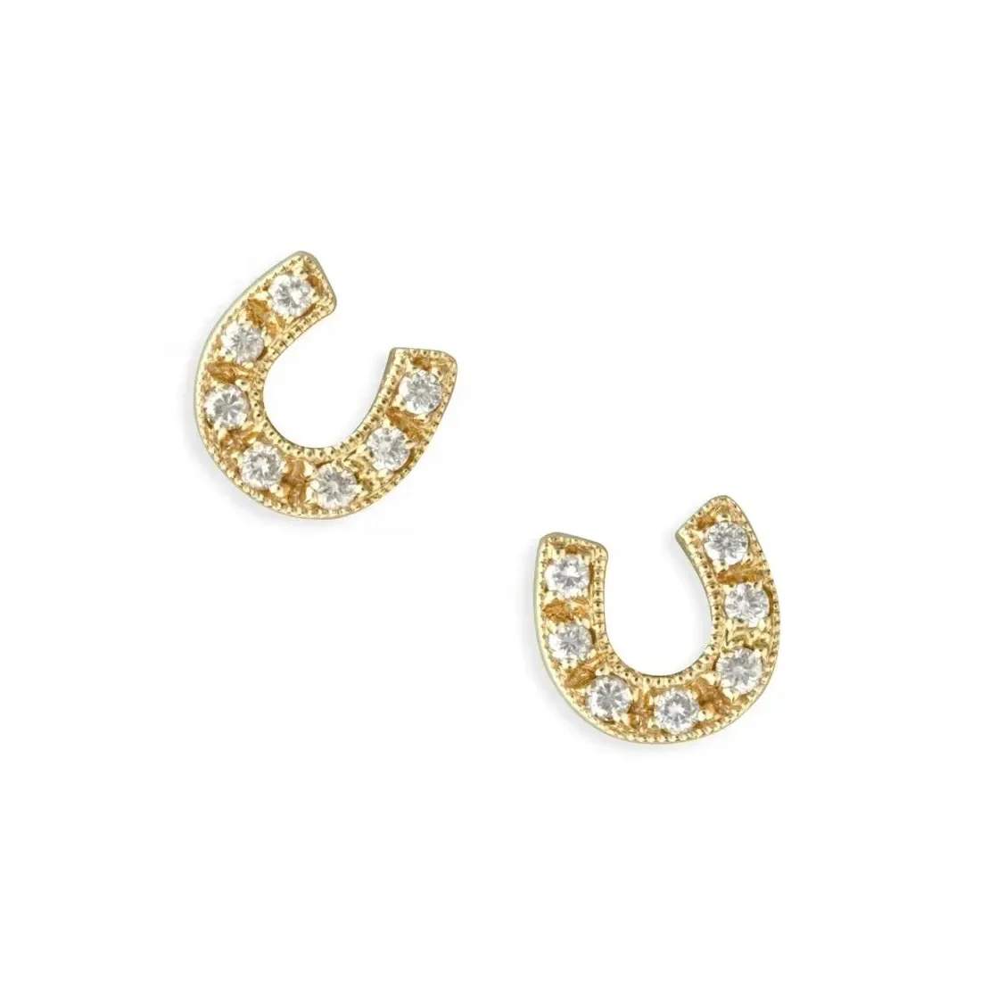 Savannah Stud Earring in Gold - Image 3