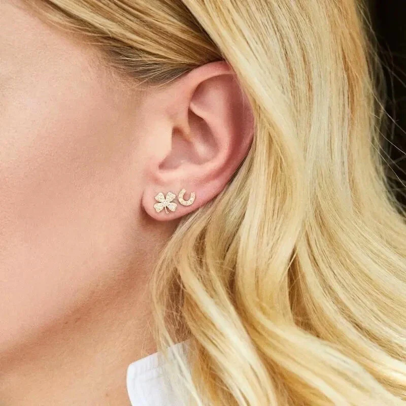 Savannah Stud Earring in Silver - Image 4