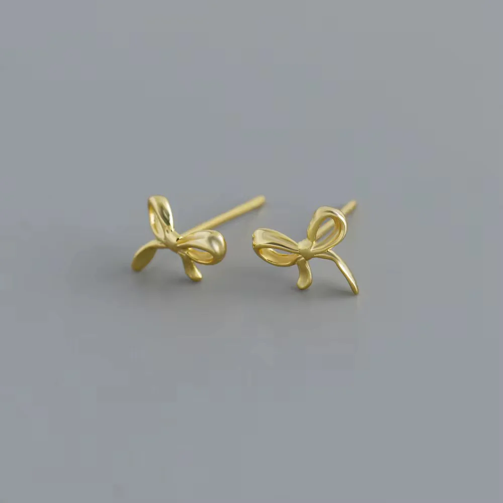 Tia Stud Earring in Gold - Image 3