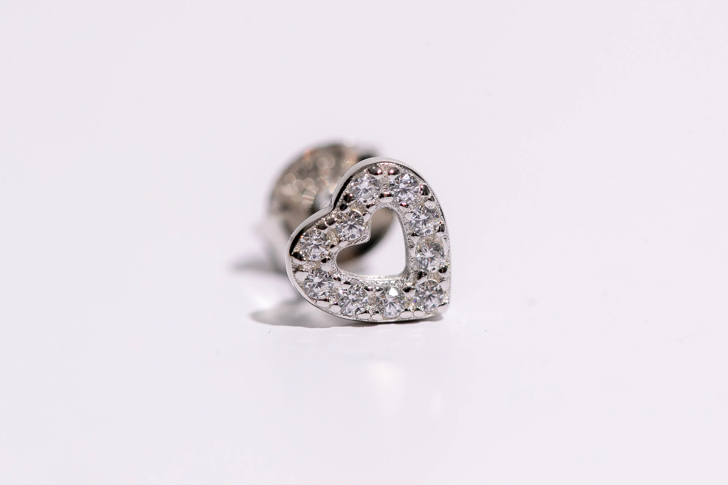 Victoria Stud Earring in Silver - Image 4