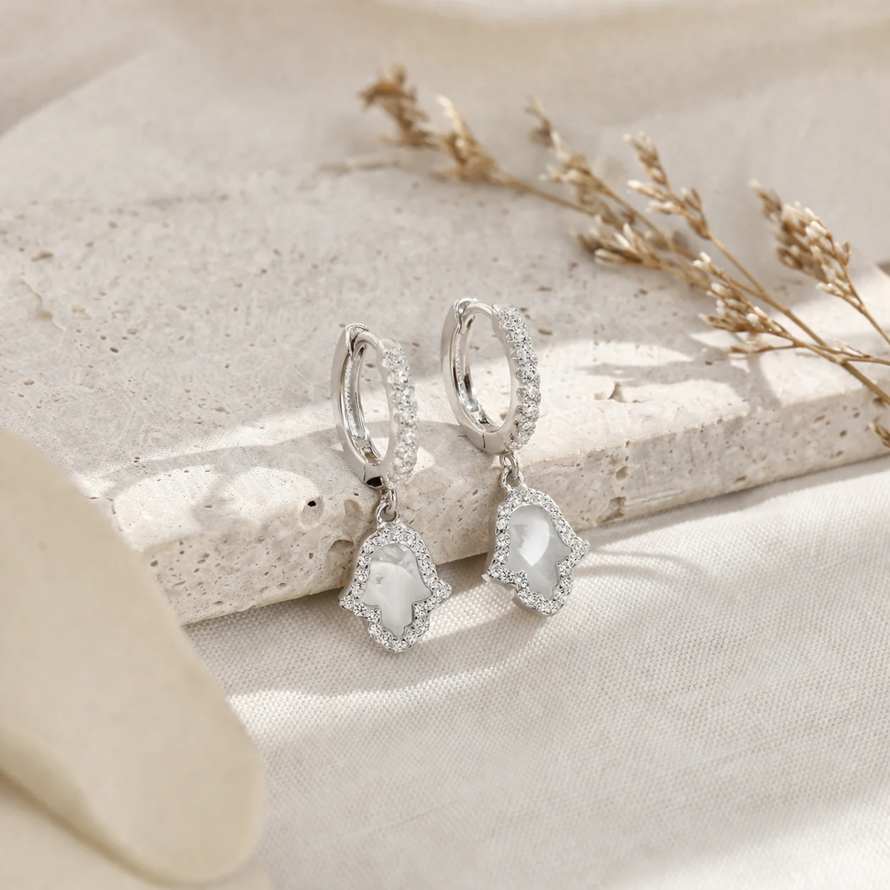 Whitney Huggie in Silver - Image 2