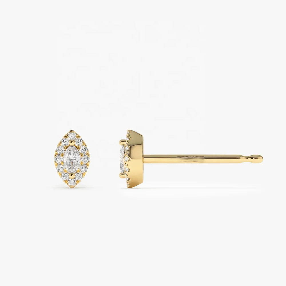 Yara Stud Earring in Gold - Image 2